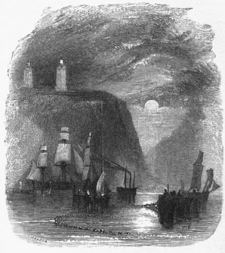 LIGHT-TOWERS OF THE HÈVE.

From “Rivers of France.”