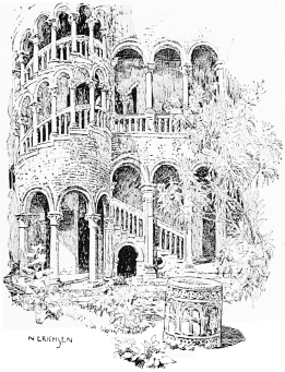 PALAZZO CONTARINI, WITH SPIRAL STAIRCASE AND BYZANTINE
WELL-HEAD