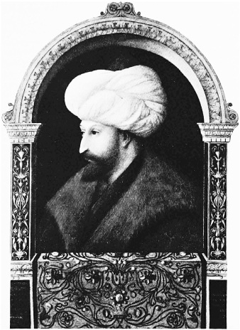 Alinari, Florence

PALAZZO LAYARD&mdash;PORTRAIT OF SULTAN MAHOMET II

By Gentile Bellini