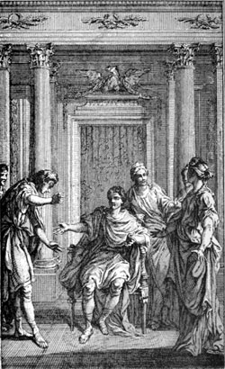 Auguste pardonne � Cinna.