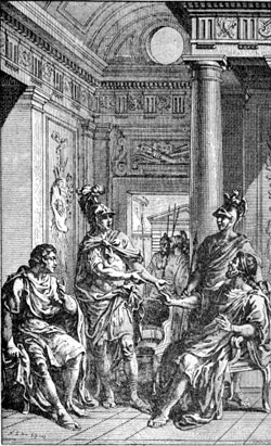 Nicom�de brave Flaminius.