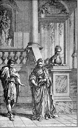 Corn�lie et les cendres du grand Pomp�e.