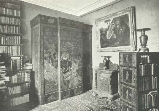 A Corner in &lsquo;The Pines,&rsquo; showing the Lacquer
Cabinet