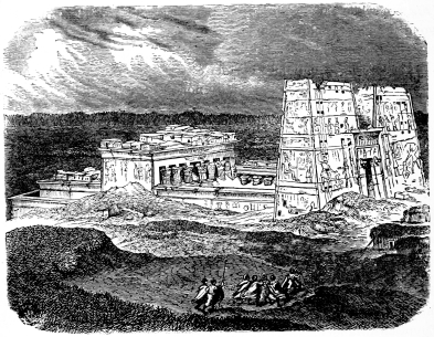 Fig. 19.&mdash;Temple of Edfou.