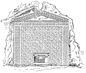 Fig. 117.&mdash;So-called Tomb of Midas.