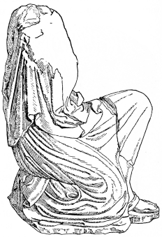 Fig. 211.&mdash;From the Western Gable of the Great Temple of
Zeus, Olympia.