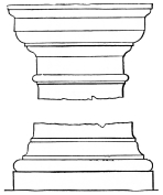 Fig. 269.&mdash;Engaged Tuscan Column from the Flavian
Amphitheatre
