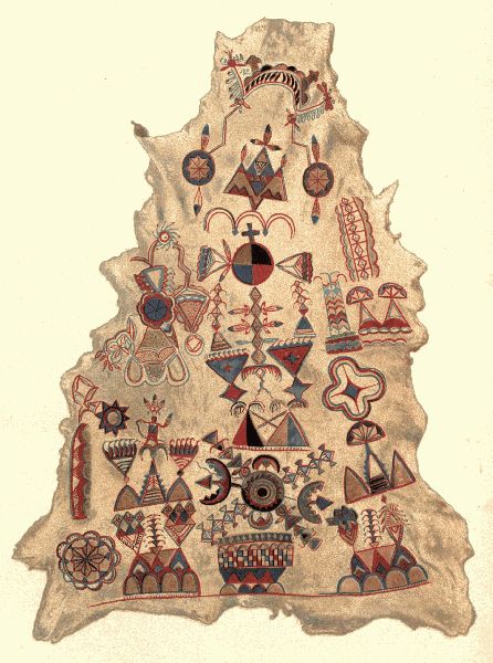 Plate VIII. APACHE MEDICINE SHIRT.