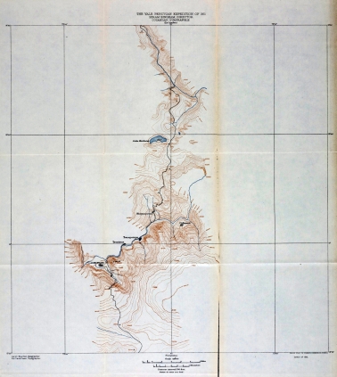 THE YALE PERUVIAN EXPEDITION OF 1911
HIRAM BINGHAM, DIRECTOR
COTAHUASI QUADRANGLE
(La Cumbre)
