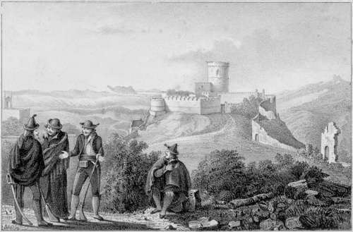 On Stone by T. J. Rawlins from a Sketch by Capt C. R. Scott R. Martin lithog 26, Long Acre


CASTLE OF XIMENA, AND DISTANT VIEW OF GIBRALTAR

Published by Henry Colburn, 13 Great Marlborough St.