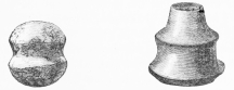 No. 64. A stone Implement of unknown use. Weight 472
grammes. (2 M.)