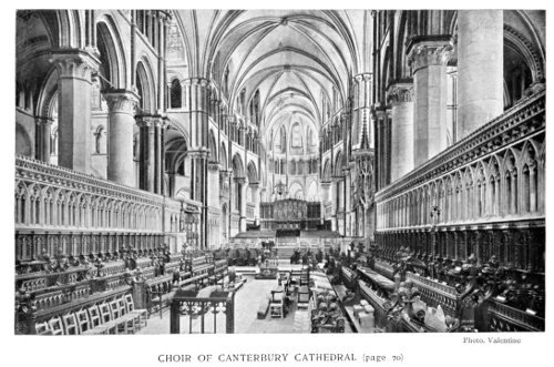 CHOIR OF CANTERBURY CATHEDRAL