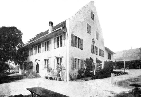 The Manor House at W�lflingen, Near Winterthur.