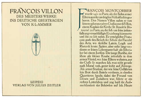 THE “MEDIÆVAL” TYPE. DESIGNED BY PROF. WALTER TIEMANN,
CAST BY GEBR. KLINGSPOR, OFFENBACH A.M.