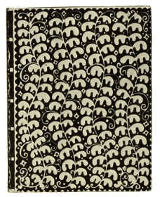 PARCHMENT BINDING, WITH BATIK ORNAMENTATION BY FRANZ
WEISSE
