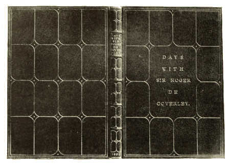 BOOKBINDING IN POWDER BLUE MOROCCO, WITH GOLD TOOLING.
BY HON. NORAH HEWITT
