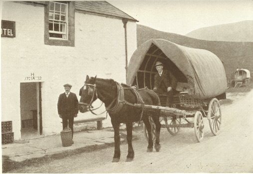 The Gypsy&rsquo;s Parson on the Road.  Photo. Fred Shaw