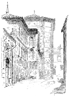 REMAINS OF PALACE SAID TO BE THAT OF DON PEDRO EL
CRUEL