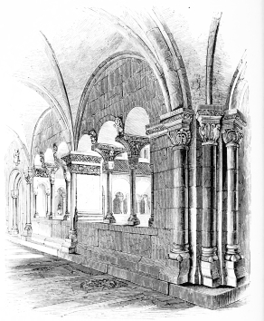 2.&mdash;CLOISTER, ZURICH CATHEDRAL. Page 19