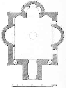 PLAN&mdash;BAPTISTERY, GRAVIDONA.