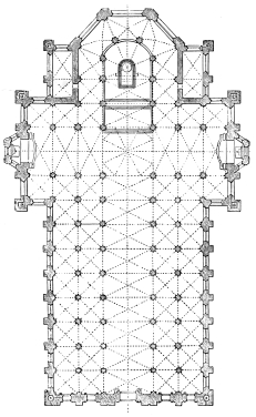 GROUND-PLAN&mdash;MILAN CATHEDRAL.