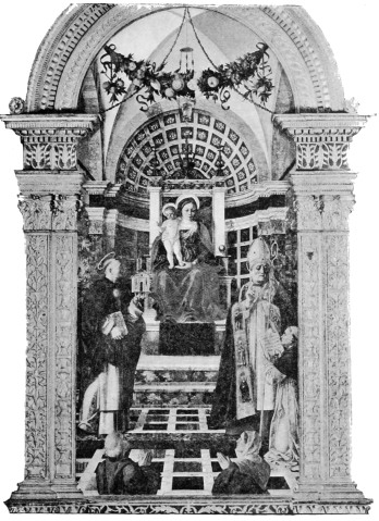 MADONNA AND SAINTS. ST ANASTASIA

ASCRIBED ALTERNATELY TO FRANCESCO MORONE AND GIROLAMO DAI LIBRI