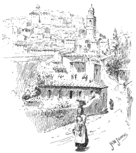 PERUGIA FROM THE ROAD TO THE CAMPO SANTO