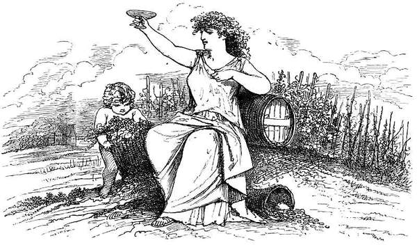Goddess of Champagne