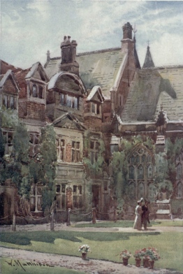 THE OLD COURT, PEMBROKE COLLEGE

The Dining Hall is seen on the right of the picture.