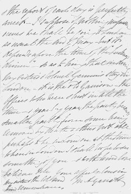 Letter
from Miss Garratt, second page