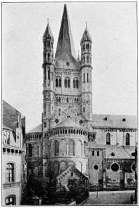 CHURCH OF ST. MARTIN (DER GROSS S. MARTIN) AT COLOGNE,
RHENISH PRUSSIA.
