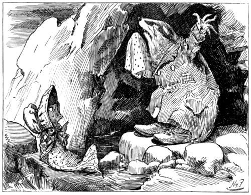 &lsquo;THE FATHER-BADGER, WRITHING IN A CAVE&rsquo;