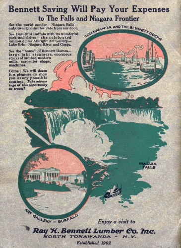 TONAWANDA AND THE BENNETT DOCKS

NIAGARA FALLS

ART GALLERY&mdash;BUFFALO