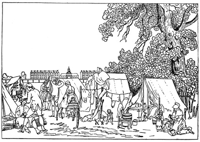 THE SOLDIERS’ TOILET, 1780.

Page 145.

