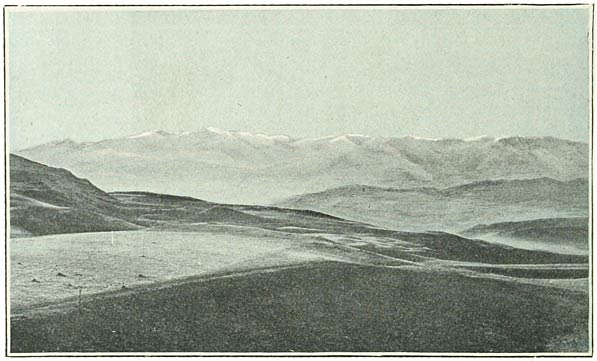Fig. 101. Aghri Dagh from the Araxes Ca&ntilde;on.