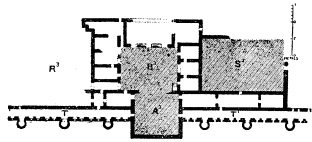 Fig. 82.&mdash;UKHEIḌIR, THIRD STOREY.