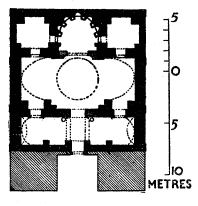 Fig. 201.&mdash;KHÂKH, CHURCH OF THE VIRGIN.