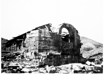 Fig. 228.&mdash;SHAHR, THE CHURCH ON THE BLUFF.