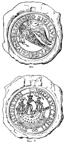 SEAL OF THE BOROUGH OF SEAFORD.

W. Dampier, del.