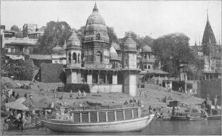 The Munikurnika Ghat&mdash;One of the Burning Ghats of
Benares