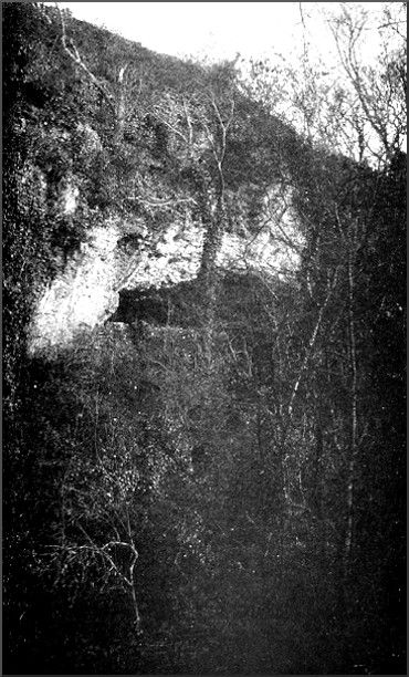 HY�NA DEN AND BADGER HOLE, WOOKEY HOLE. Photo by Bamforth, Holmfirth.