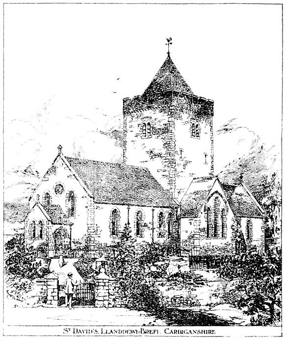 St David&rsquo;s. Llanddewi-Brefi. Cardiganshire