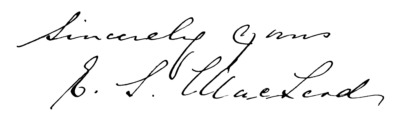 [E. S. MacLeod signature.]