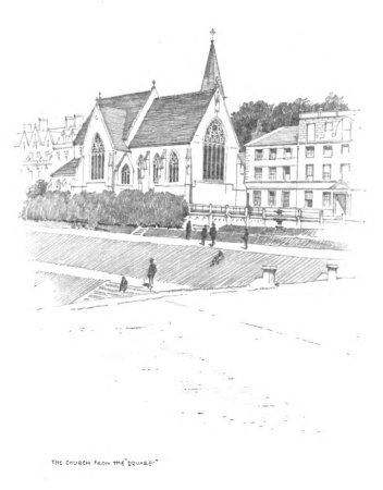 Image unavailable: THE CHURCH FROM &ldquo;THE SQUARE&rdquo;