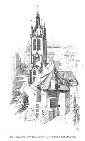 Image unavailable: St NICHOLAS'&middot;&&middot;BLACK&middot;GATE: from&middot;the&middot;Castle.