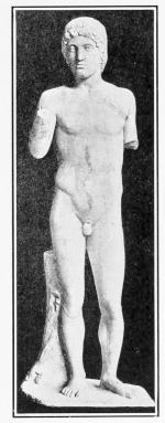 Marble Statue
of an Athlete.