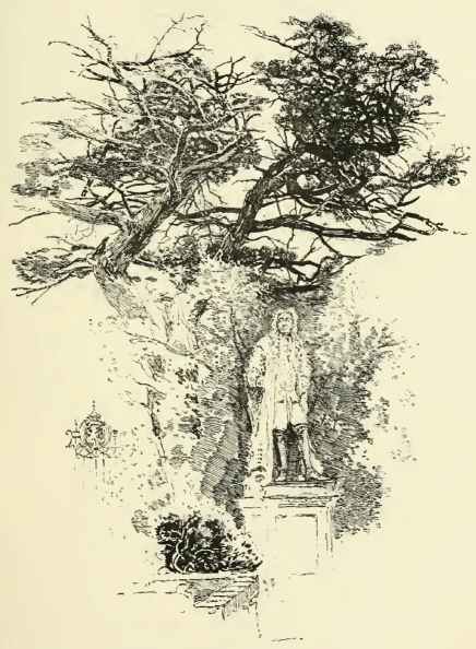 Statue of Sir Han&rsquo;s Sloane in the Botanic Gardens