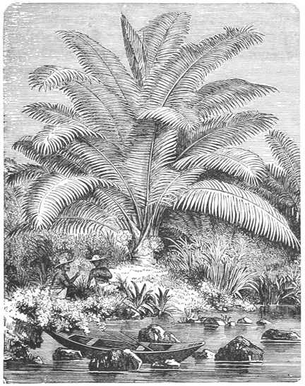 SCENE ON AN ORIENTAL RIVER