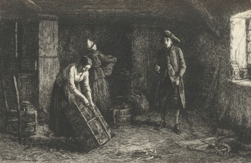 The Laird in Jeanie's Cottage
