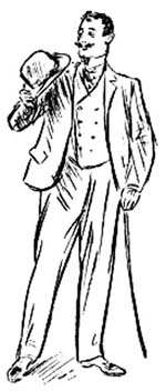 “Ta, ta!” called out the graceless dog of
a captain